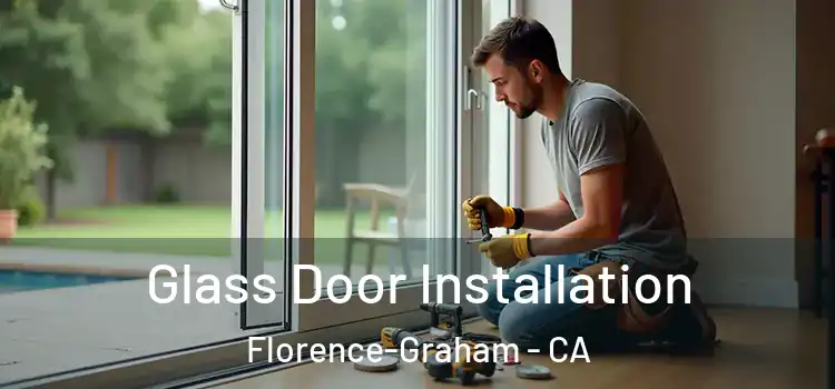 Glass Door Installation Florence-Graham - CA
