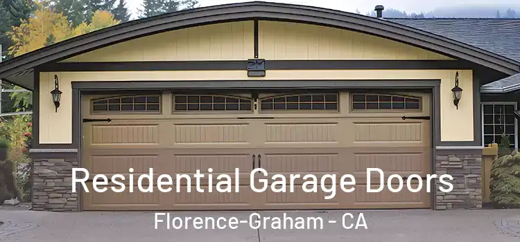  Residential Garage Doors Florence-Graham - CA